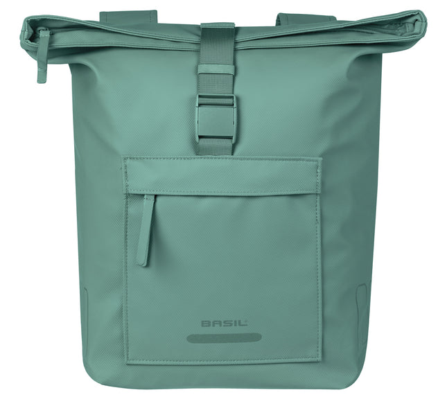 Dubbele fietstas Basil Brooklyn 41L 14 x 30 x 37 cm - groen - afbeelding 2