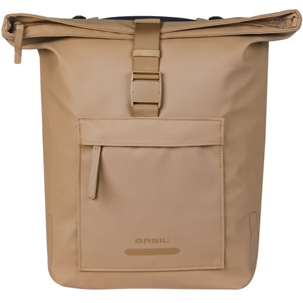 Dubbele fietstas Basil Brooklyn MIK 41L 14 x 30 x 37 cm - zand - afbeelding 2