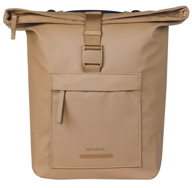 Dubbele fietstas Basil Brooklyn MIK 41L 14 x 30 x 37 cm - zand - afbeelding 2