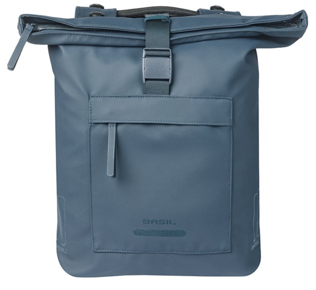 Dubbele fietstas Basil Brooklyn MIK 41L 14 x 30 x 37 cm - blauw - afbeelding 2