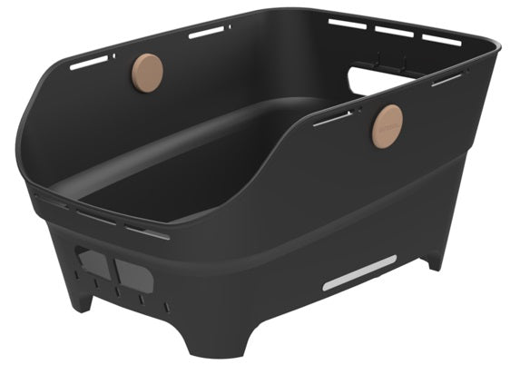 Fietsmand Basil Cento Neo WSL achter 46 x 23 x 14 cm - zwart