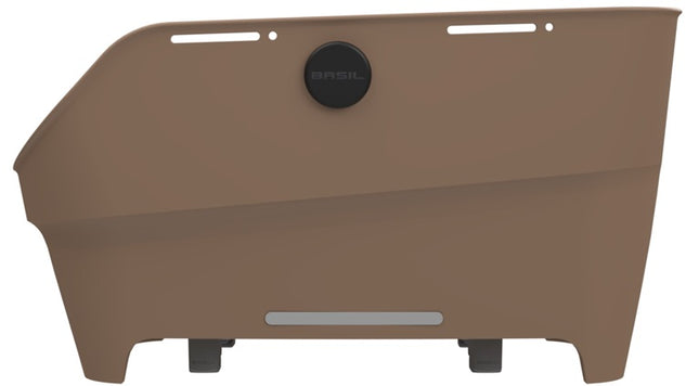 Fietsmand Basil Cento Neo WSL achter 46 x 23 x 14 cm - zand - afbeelding 2