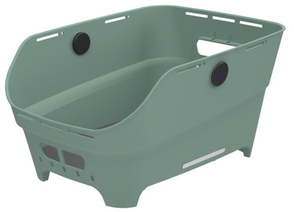 Fietsmand Basil Cento Neo WSL achter 46 x 23 x 14 cm - groen