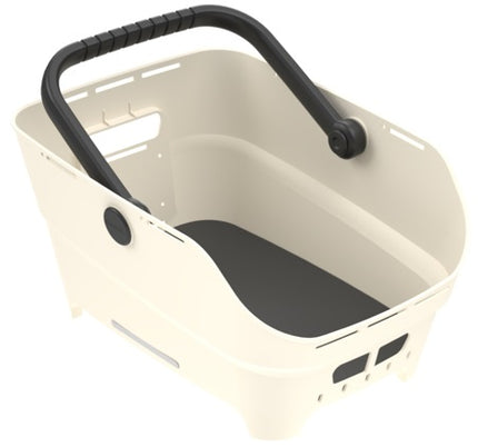 Fietsmand Basil Cento Neo achter 46 x 23 x 14 cm - wit - afbeelding 3