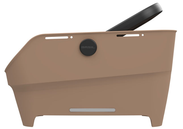 Fietsmand Basil Cento Neo achter 46 x 23 x 14 cm - zand - afbeelding 2
