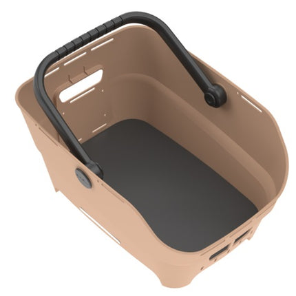 Fietsmand Basil Cento Neo achter 46 x 23 x 14 cm - zand - afbeelding 3
