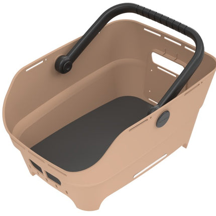 Fietsmand Basil Cento Neo achter 46 x 23 x 14 cm - zand - afbeelding 6