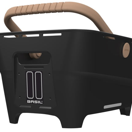 Fietsmand Basil Cento Neo MIK achter 46 x 23 x 14 cm - zwart - afbeelding 6