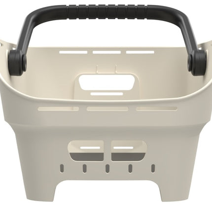 Fietsmand Basil Cento Neo MIK achter 46 x 23 x 14 cm - wit - afbeelding 5