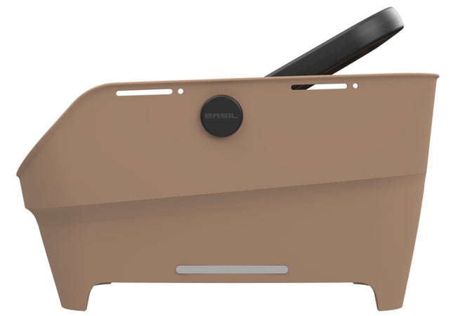 Fietsmand Basil Cento Neo MIK achter 46 x 23 x 14 cm - zand - afbeelding 2
