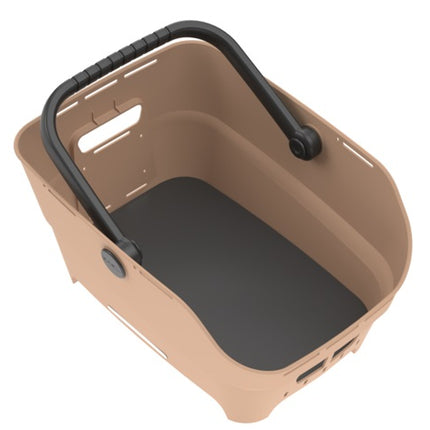Fietsmand Basil Cento Neo MIK achter 46 x 23 x 14 cm - zand - afbeelding 3