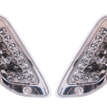 Knipperlichtset Vespa LX-50/125/150 Clear Line LED - links en rechts/voor