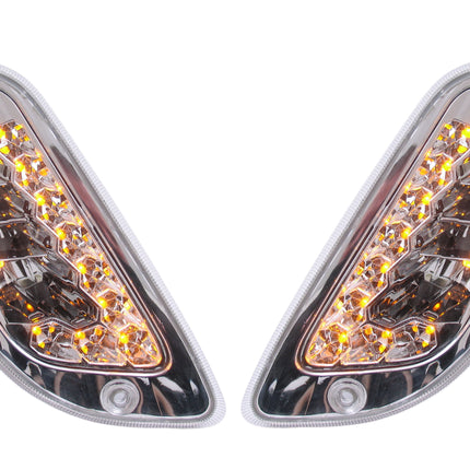Knipperlichtset Vespa LX-50/125/150 Clear Line LED - links en rechts/voor