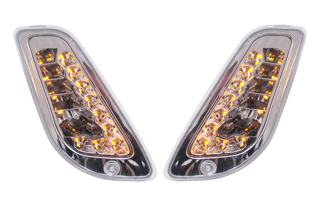 Knipperlichtset Vespa LX-50/125/150 Clear Line LED - links en rechts/voor
