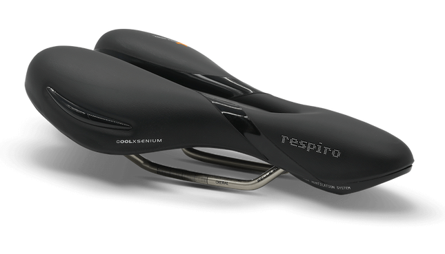 Fietszadel Selle Royal Respiro Athletic 45° - zwart