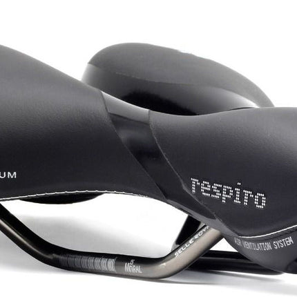 Fietszadel Selle Royal Respiro Athletic 45° - zwart - afbeelding 3