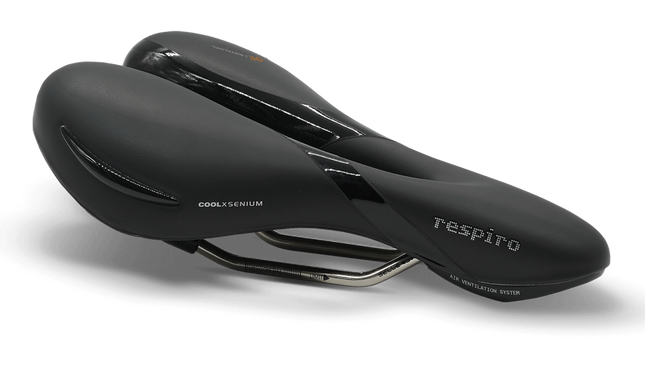 Fietszadel Selle Royal Respiro Moderate 60° - zwart