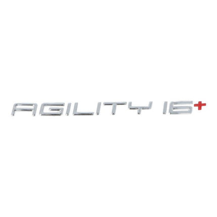 sticker Kymco original word [agility 16+] thick agility 16inch 86202-alj8-e10-t01