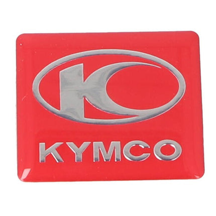 autocollant Kymco logo d'origine épais rouge comme 86102-lgr5-e00-t01