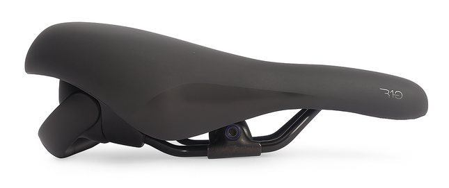 Fietszadel Selle Royal Rio Unitech Moderate 60° - zwart - werkplaatsverpakking