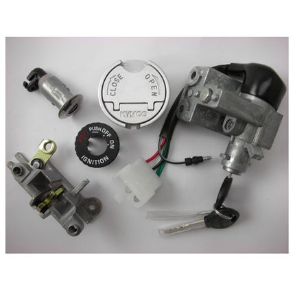 contactslot Kymco origineel set + tankdop 12 inch agility carry, agility delivery 35010-alc8-e60