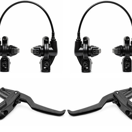 Velgremset Magura HS11 Direct Mount / IDM (Integrated Direct Mount) 2 schroeven bevestiging Voor- & achterrem (kabellengte 750 & 2050mm)
