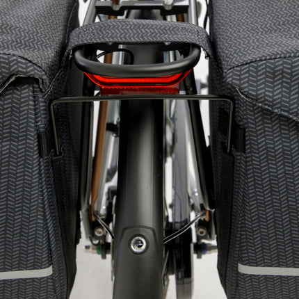 Dubbele fietstas New Looxs Mondi Joy Double - 38 liter - 39 x 18 x 32 cm (2x) - Nima Black - afbeelding 5
