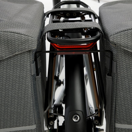 Dubbele fietstas New Looxs Mondi Joy Double - 38 liter - 39 x 18 x 32 cm (2x) - Nima Grey - afbeelding 5