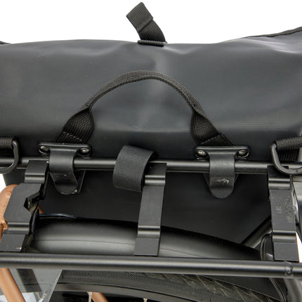 Enkele fietstas New Looxs Cantos Bag Single - 16,5 liter - 29 x 16 x 36 cm - Black - afbeelding 7