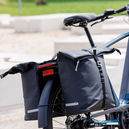Dubbele fietstas New Looxs Cantos Bag Double MIK 2.0 - 36 liter - 30 x 16 x 36 cm (2x) - Black - afbeelding 10