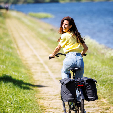 Dubbele fietstas New Looxs Cantos Bag Double MIK 2.0 - 36 liter - 30 x 16 x 36 cm (2x) - Black - afbeelding 12