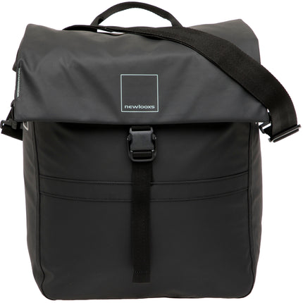 Enkele fietstas New Looxs Leeds Single - 19 liter - 33 x 18 x 38 cm - Black - afbeelding 2