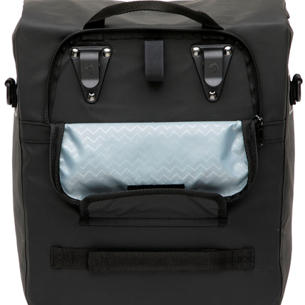 Enkele fietstas New Looxs Leeds Single - 19 liter - 33 x 18 x 38 cm - Black - afbeelding 6