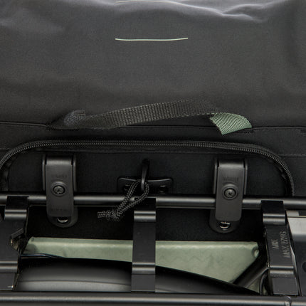 Enkele fietstas New Looxs Vigo Single - 20 liter - 30 x 19 x 40 cm - Black-Green - afbeelding 7