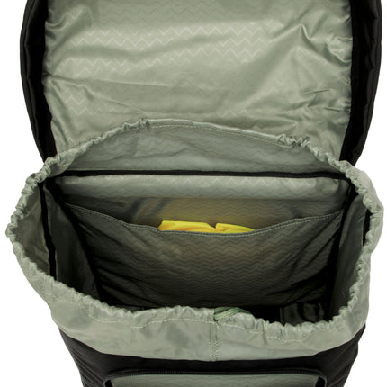 Dubbele fietstas New Looxs Vigo Double RackTime 2.0 - 40 liter - 30 x 19 x 40 cm (2x) - Black-Green - afbeelding 5