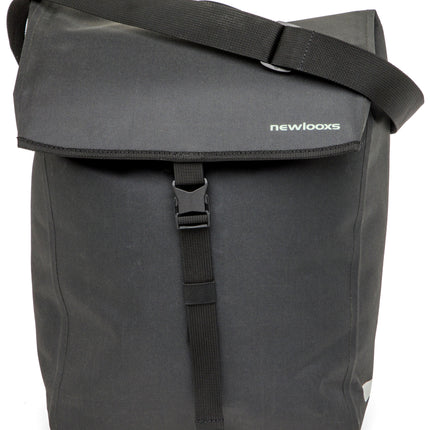 Enkele fietstas New Looxs Hamar Single - 19 liter - 32 x 16 x 40 cm - Anthracite - afbeelding 7