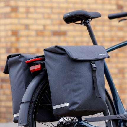 Enkele fietstas New Looxs Hamar Single - 19 liter - 32 x 16 x 40 cm - Anthracite - afbeelding 8
