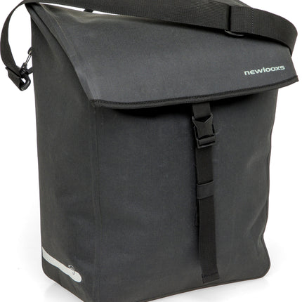 Enkele fietstas New Looxs Hamar Single - 19 liter - 32 x 16 x 40 cm - Anthracite
