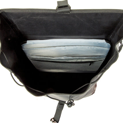 Rugzak New Looxs Hamar Backpack - 20 liter - 30 x 15 x 44 cm - Anthracite - afbeelding 5