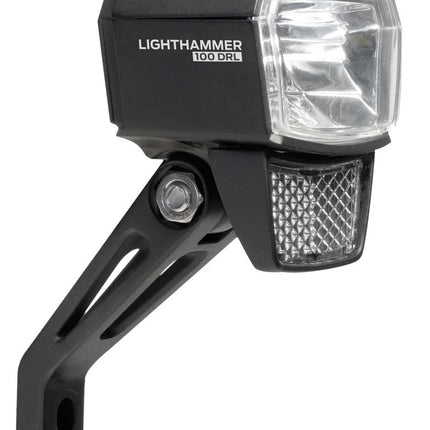Koplamp Trelock LS 890-T Lighthammer voor 100 lux E-bike incl. vork adapter - zwart - afbeelding 2