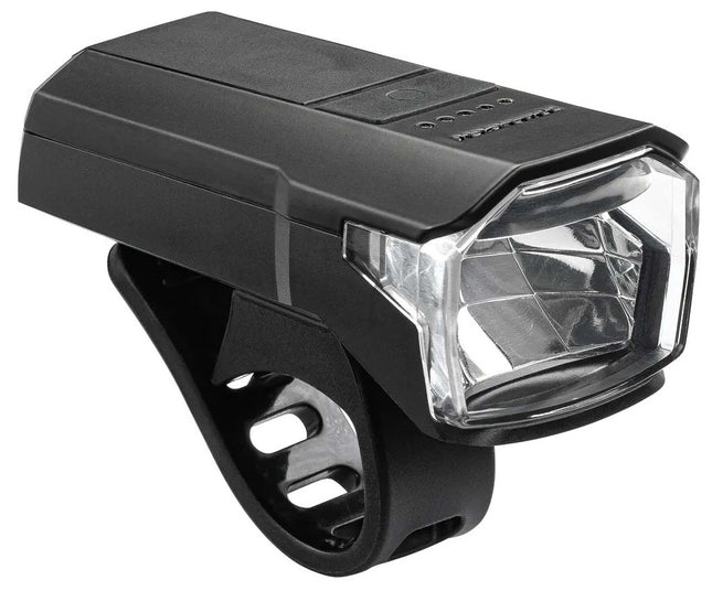 Koplamp Trelock LS 480 Lighthammer 80 lux - zwart
