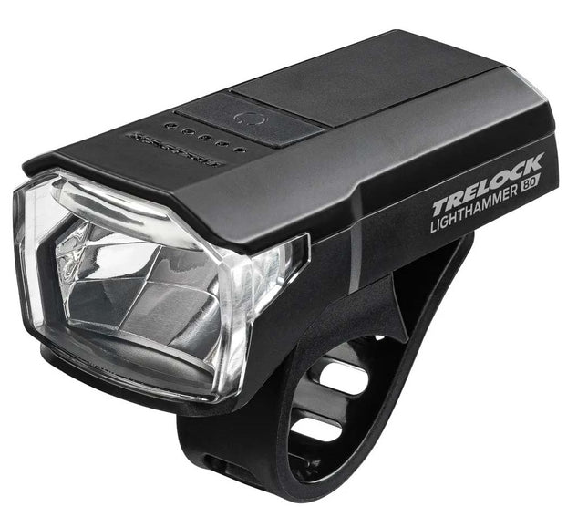 Koplamp Trelock LS 480 Lighthammer 80 lux - zwart - afbeelding 2