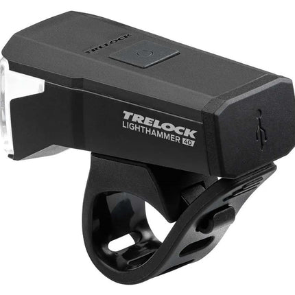 Koplamp Trelock LS 440 lighthammer 40 lux USB - zwart - afbeelding 5