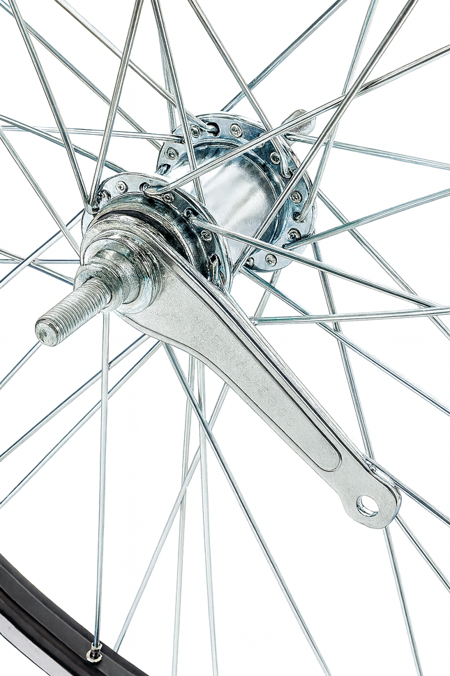 Achterwiel 28 x 1/4 ZAC 19 met Shimano  remnaaf - zwart - afbeelding 2