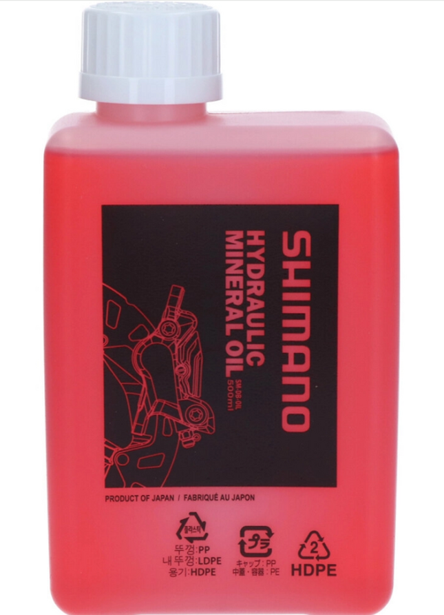 Schijfrem olie Shimano Mineraal - 500 ml