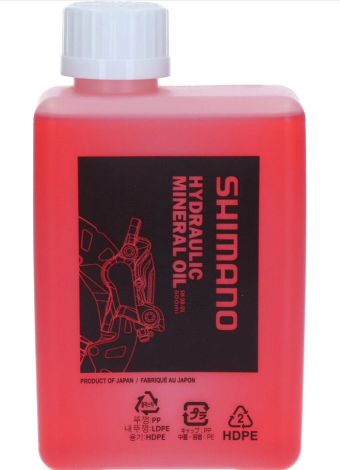 Schijfrem olie Shimano Mineraal - 500 ml