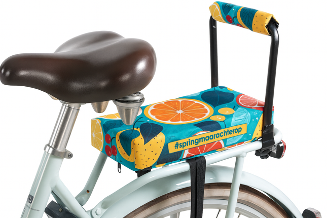 NietVerkeerd Actie pakket  Zit je lekker  - Fruit Cocktail - Zitje + Rugsteun + Rugsteunkussen