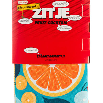 NietVerkeerd Actie pakket  Zit je lekker  - Fruit Cocktail - Zitje + Rugsteun + Rugsteunkussen - afbeelding 5