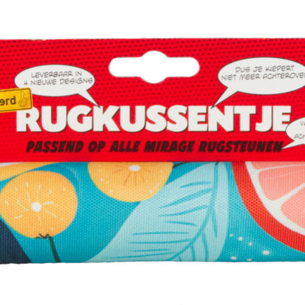 NietVerkeerd Actie pakket  Zit je lekker  - Fruit Cocktail - Zitje + Rugsteun + Rugsteunkussen - afbeelding 6