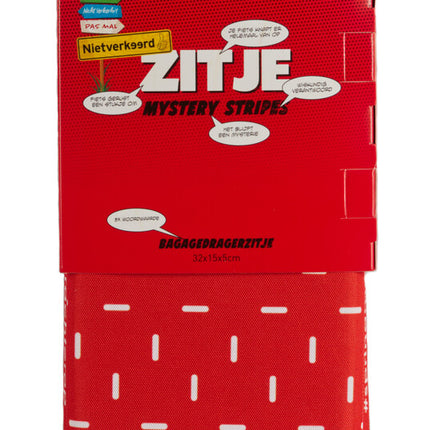 NietVerkeerd Actie pakket  Zit je lekker  - Mystery Stripes - Zitje + Rugsteun + Rugsteunkussen - afbeelding 5